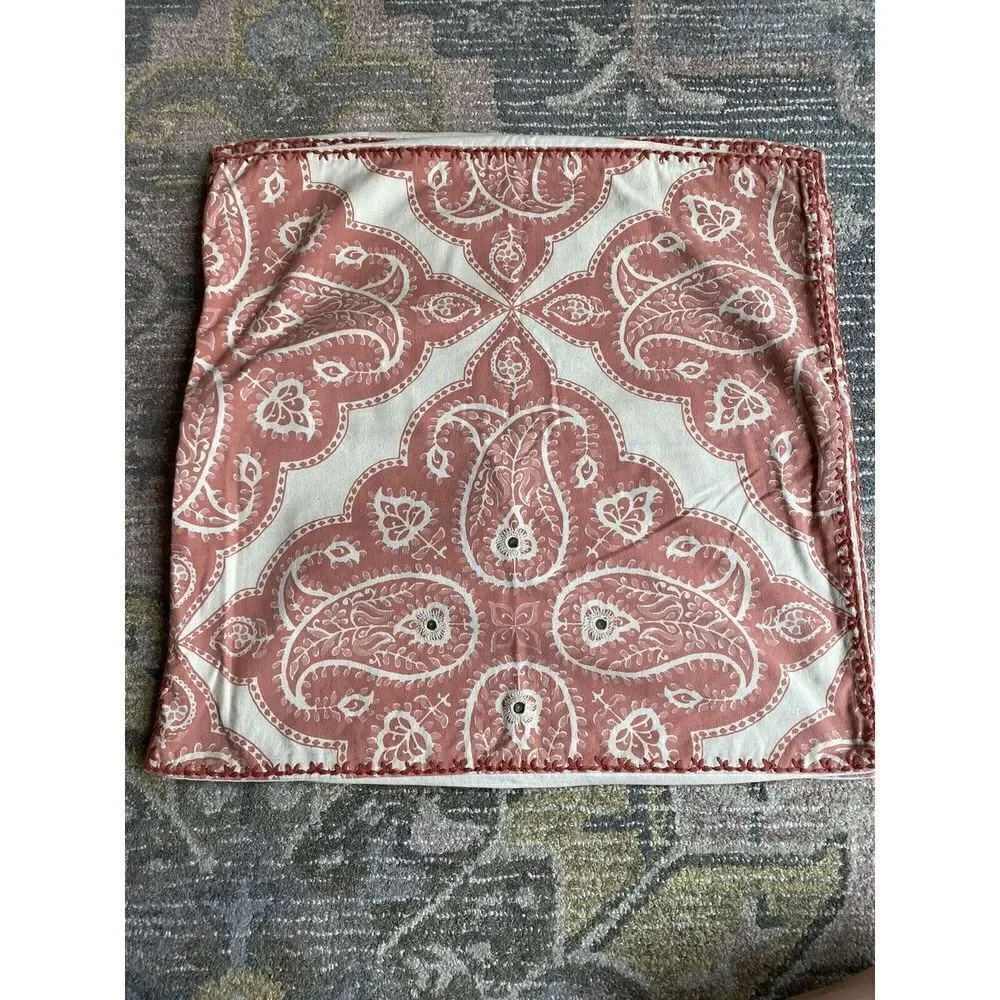 Pottery Barn Paisley Design Pillow Cover Set